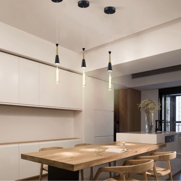 Pendant Light Fixtures 3D Carved Candle Decorative Crystal Pendant Light - Picture 5 of 8